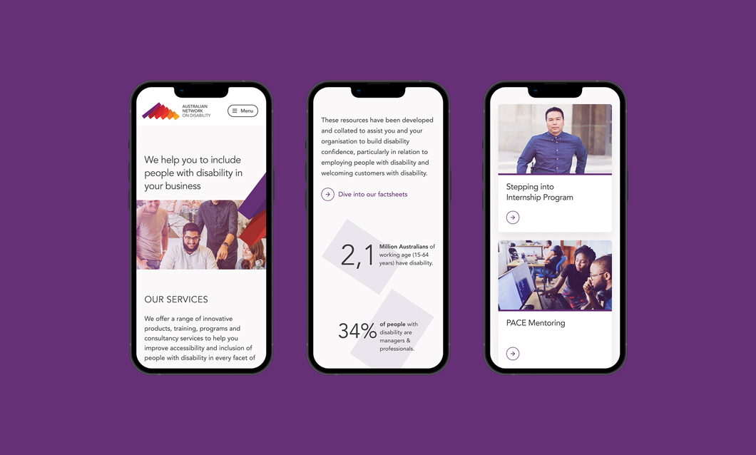 Accessible web design wireframes highlighting clear navigation paths and inclusive user interface elements